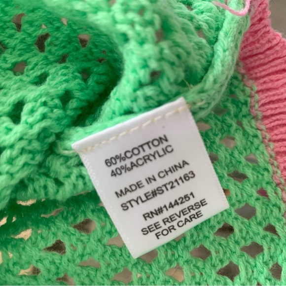 SINCERELY JULES CROCHET KNIT CROP SWEATER - Picture 5 of 6